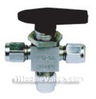 Q94SAF-64 sleeve type three-way meter ball valves