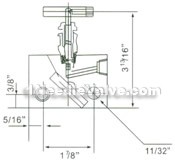 EN5-1 SS-M2F8 internal thread two-valve manifold constructral diagram(pic1)