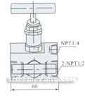 EN5-2 EF-2 two-valve manifold constructral diagram(pic2)