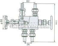 EN5-5 QF-05 meter balanced valve constructral diagram(pic1)