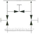 EN5-8 1151 three-valve manifold constructral diagram(pic2)