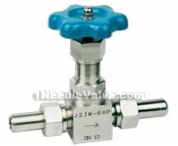 J21/23W type external thread needle valve(with connecting pipe)