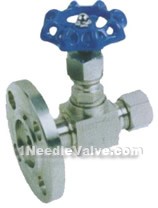 JJ•BY1 single flange pressure-taking needle valves