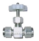 QJ-1A two-way pneumatic pipeline globe valve